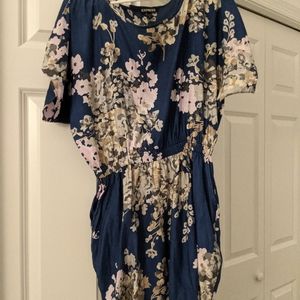Express floral dress